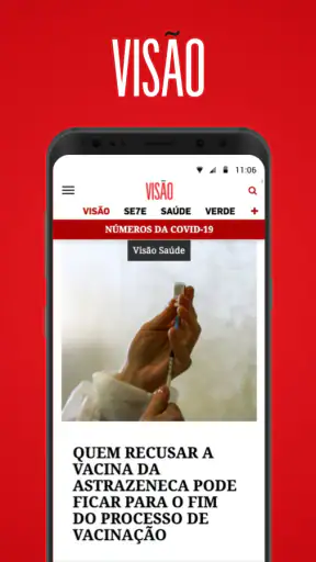 VISÃO Revista screenshot