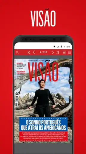VISÃO Revista screenshot