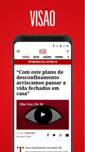 VISÃO Revista screenshot