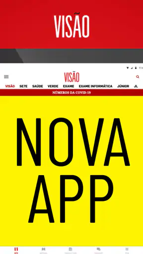 VISÃO Revista screenshot