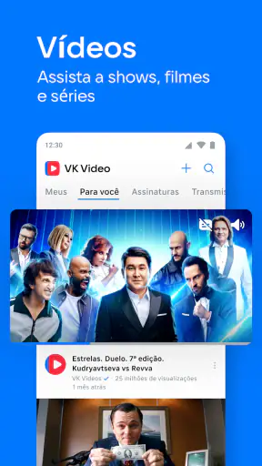 VK: rede social, chamadas screenshot