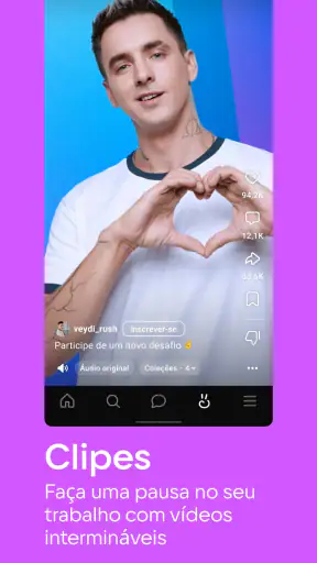 VK: rede social, chamadas screenshot