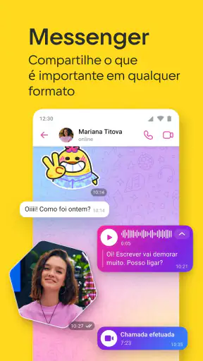 VK: rede social, chamadas screenshot