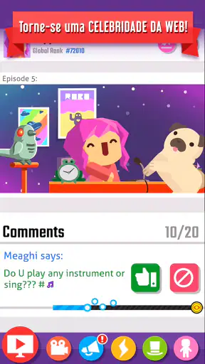 Vlogger Go Viral: Jogo Tuber screenshot