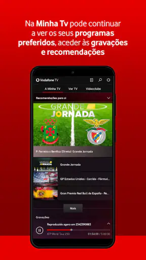 Vodafone TV screenshot