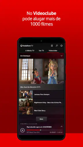 Vodafone TV screenshot