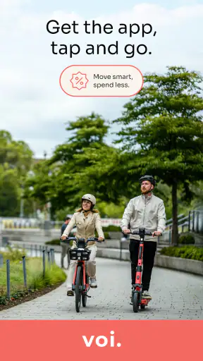 Voi – e-scooter & e-bike hire screenshot
