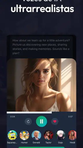 Voices AI: Modificador de Voz screenshot