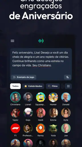 Voices AI: Modificador de Voz screenshot