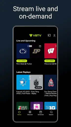 Volleyball TV screenshot