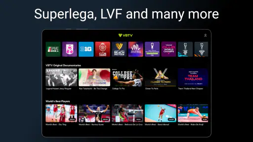 Volleyball TV screenshot