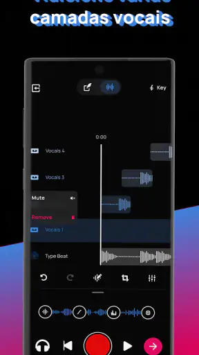 Voloco: Estúdio Vocal screenshot