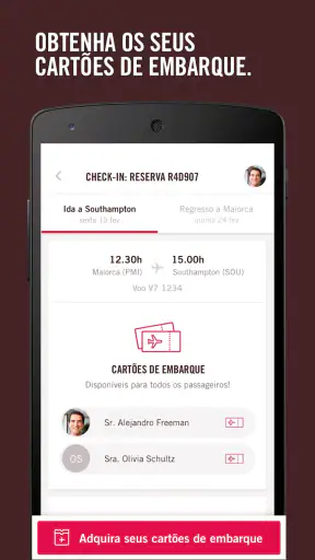 Volotea screenshot
