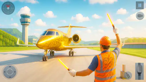 Vôo De Avião-Jogos De Avião 3d screenshot