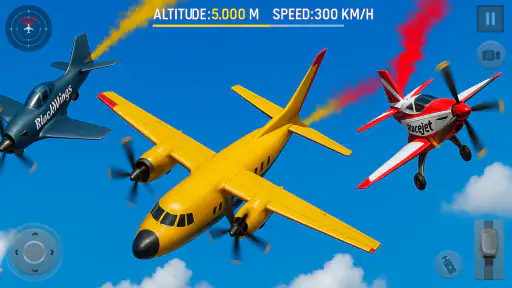 Vôo De Avião-Jogos De Avião 3d screenshot