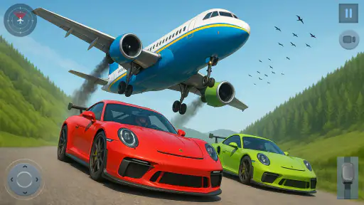 Vôo De Avião-Jogos De Avião 3d screenshot