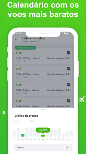 voos baratos screenshot