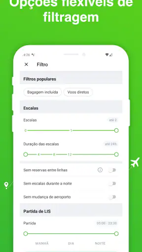 voos baratos screenshot