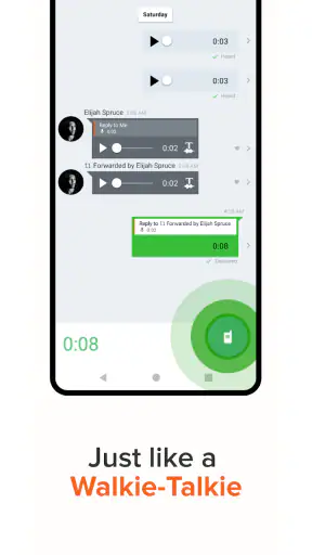 Voxer Walkie-Talkie PTT screenshot