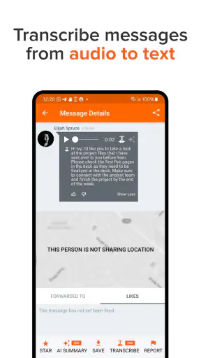 Voxer Walkie-Talkie PTT screenshot