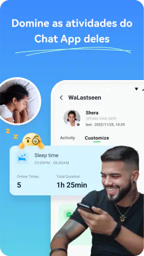 Walastseen:Chat App Rastreador screenshot