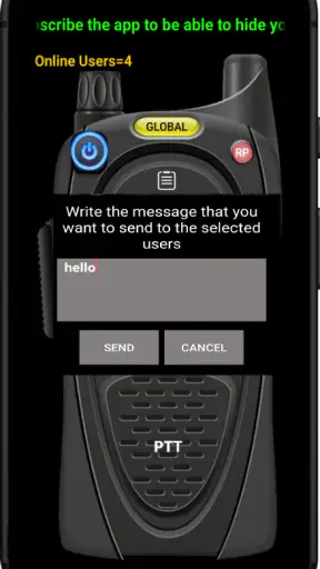 Walkie Talkie Pro Online screenshot