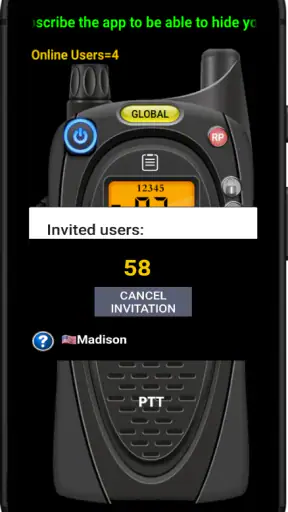 Walkie Talkie Pro Online screenshot