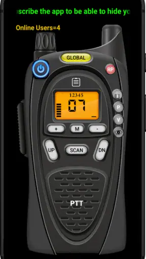 Walkie Talkie Pro Online screenshot