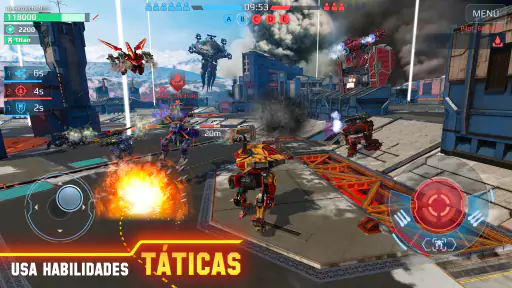 War Robots PvP Multijogadores screenshot