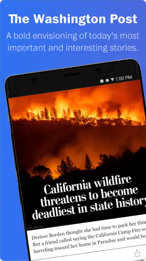 Washington Post Select screenshot