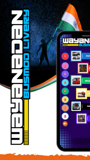Wayanadan Bus Mod Livery screenshot