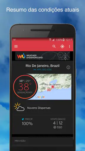 Weather Underground screenshot