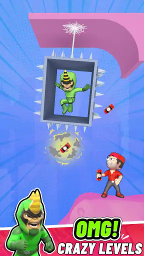 Web Flip Hero: Swing & Hit screenshot