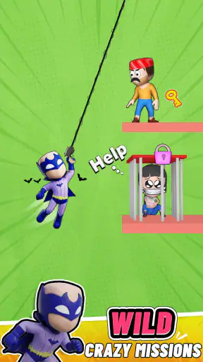 Web Flip Hero: Swing & Hit screenshot