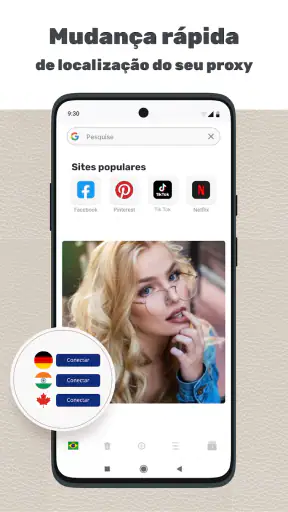 Web Proxy Browser screenshot