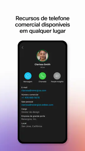 Webex screenshot