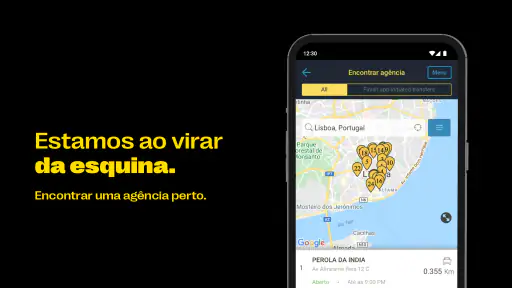 Western Union Enviar Fundos screenshot