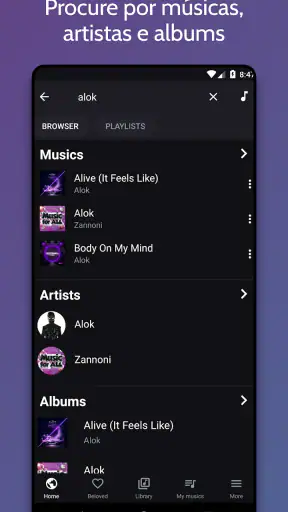 Whatlisten: Player de música screenshot