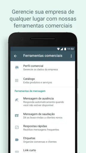 WhatsApp Business screenshot