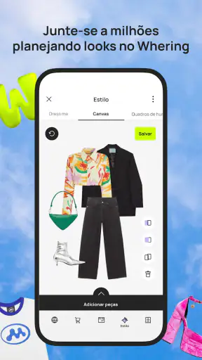 Whering: Guarda-Roupa Virtual screenshot