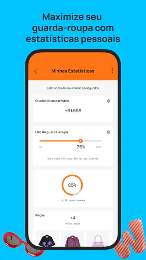Whering: Guarda-Roupa Virtual screenshot