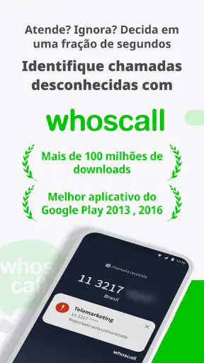 Whoscall Bloquear Chamadas screenshot