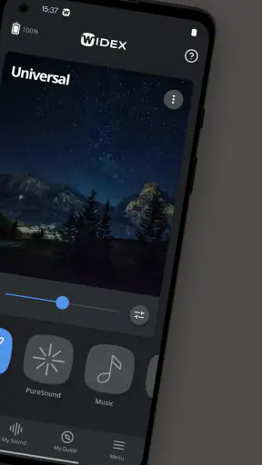 WIDEX MOMENT screenshot