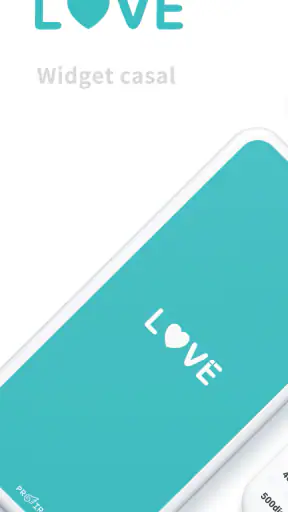 Widget casal : Amor Contagem screenshot