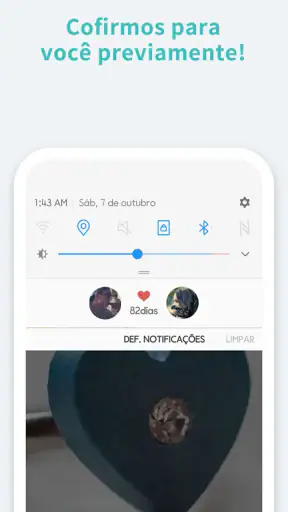 Widget casal : Amor Contagem screenshot
