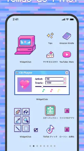 WidgetClub:Tema, Widget, Ícone screenshot