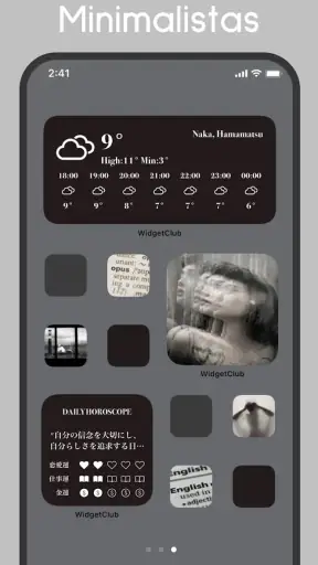 WidgetClub:Tema, Widget, Ícone screenshot
