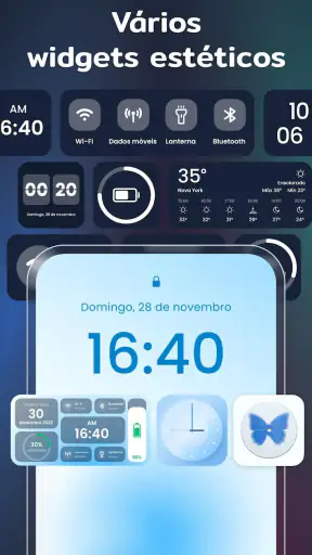 Widgets e Temas: iWidgets screenshot