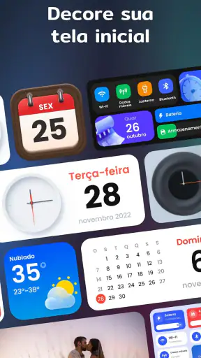 Widgets e Temas: iWidgets screenshot