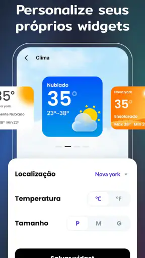 Widgets e Temas: iWidgets screenshot